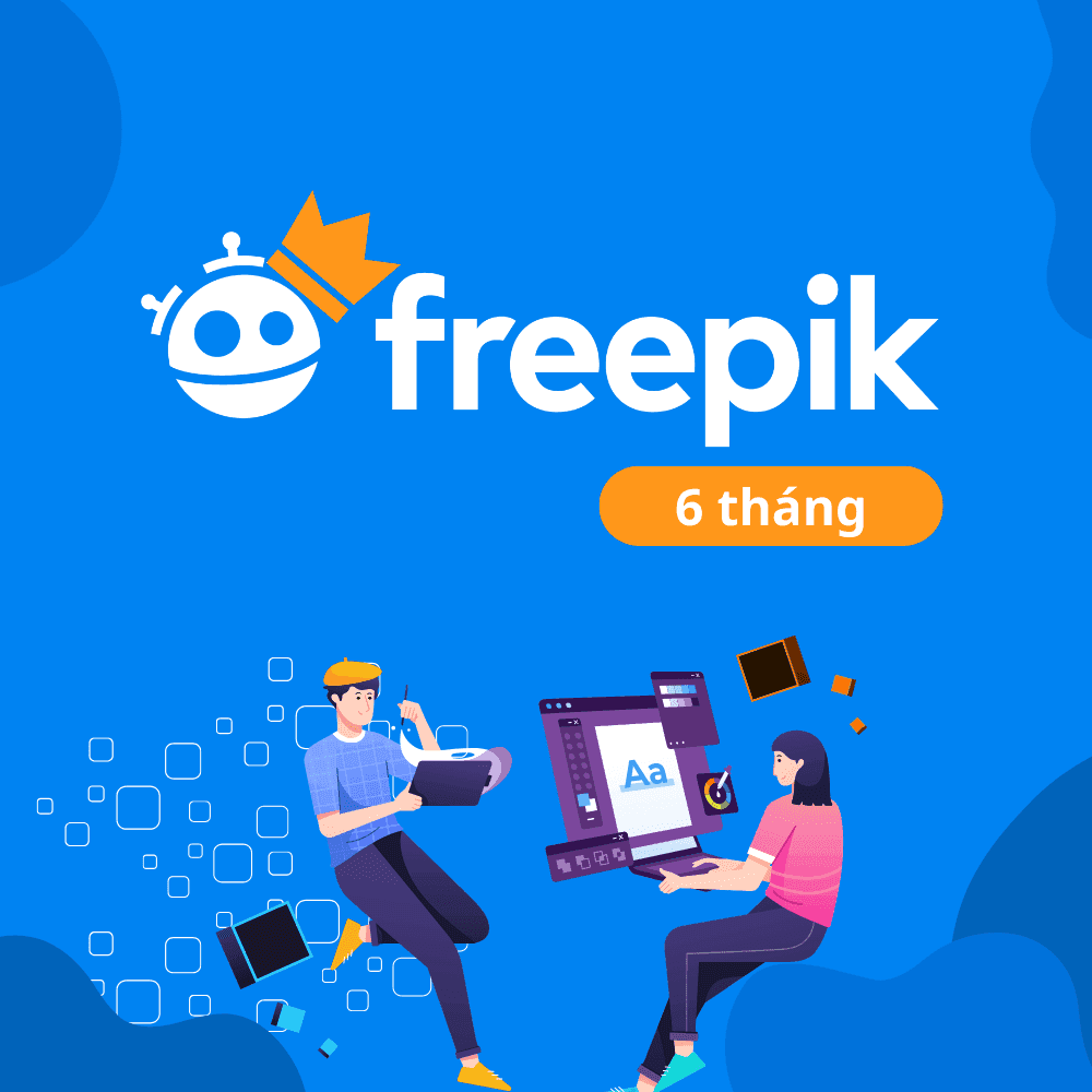 Tài khoản Freepik Premium 6 tháng