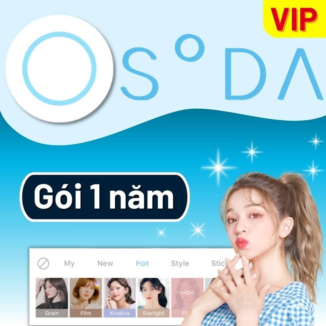 Tài khoản SODA VIP 1 Năm (IOS )